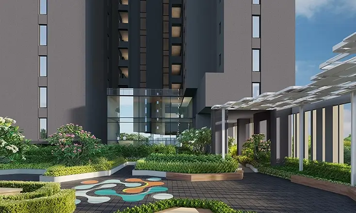 30000 sq. ft podium garden