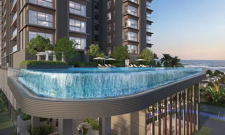 Infinity swimming pool